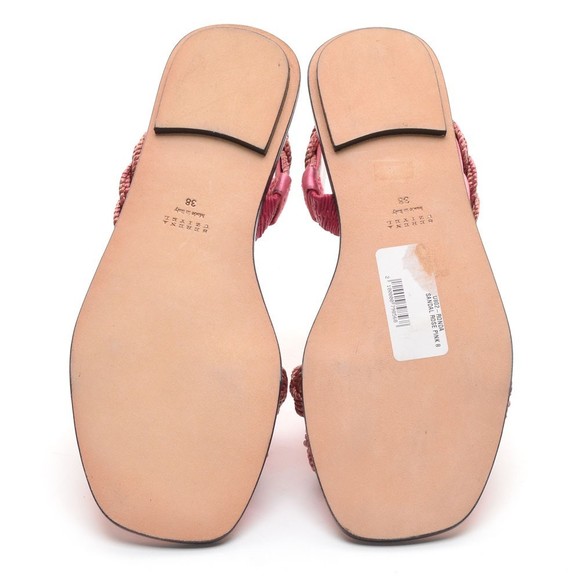 Serena Uziyel Ronda Braided Slingback Sandal 38 / 8 New - Picture 6 of 8